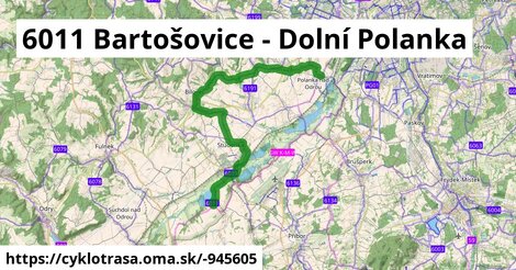 6011 Bartošovice - Dolní Polanka