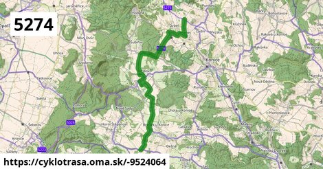 Brodek u Konice, napojení na 5039 - Dzbel, napojení na 5273