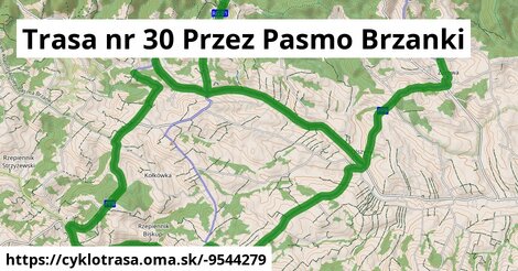 Trasa nr 30 Przez Pasmo Brzanki