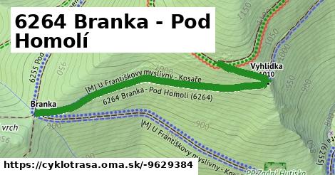 6264 Branka - Pod Homolí