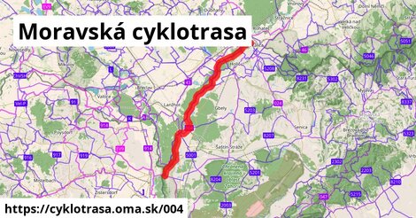 Moravská cyklotrasa