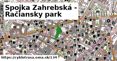 Spojka Zahrebská - Račiansky park