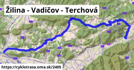 Žilina - Vadičov - Terchová