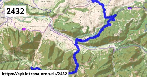 Hybe - Pod Petranovou - Kladiny - Stará Dolina - Michalovo