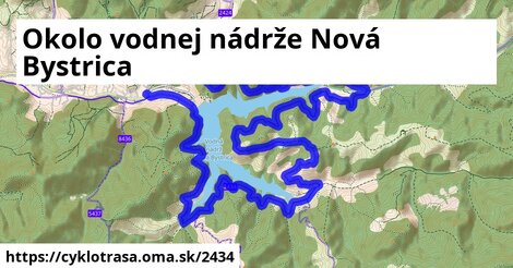 Okolo vodnej nádrže Nová Bystrica