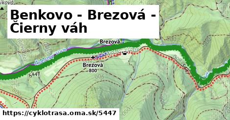 Benkovo - Brezová - Čierny váh