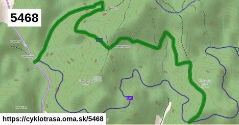 Nižný Kelčov, U Kadákov - Pod Kliknkovským vrchom