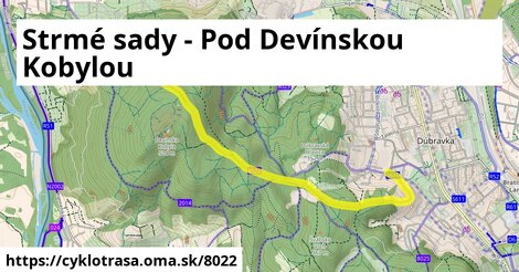 Strmé sady - Pod Devínskou Kobylou