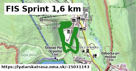 FIS Sprint 1,6 km