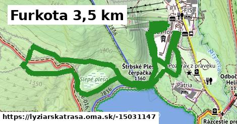 Furkota 3,5 km