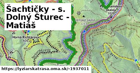 Šachtičky - s. Dolný Šturec - Matiáš