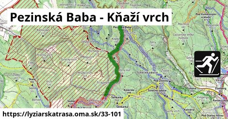 Pezinská Baba - Kňaží vrch