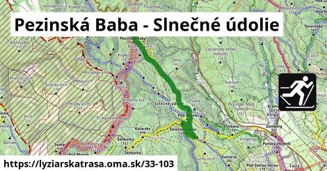 Pezinská Baba - Slnečné údolie