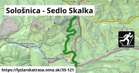 Sološnica - Sedlo Skalka