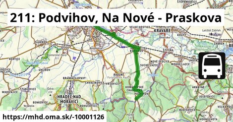 211: Podvihov, Na Nové - Praskova