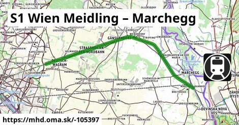 S1 Wien Meidling – Marchegg