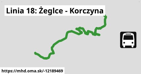 Linia 18: Żeglce - Korczyna