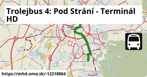 Trolejbus 4: Pod Strání - Terminál HD