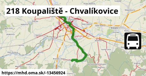 218 Koupaliště - Chvalíkovice