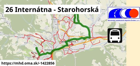 26 Internátna - Starohorská