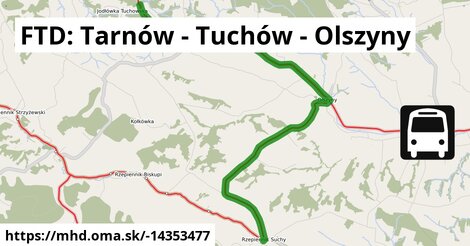 FTD: Tarnów - Tuchów - Olszyny