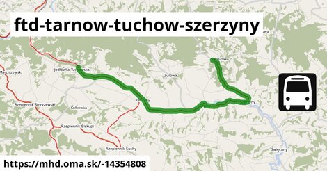 FTD: Tarnów - Tuchów - Szerzyny - Swoszowa