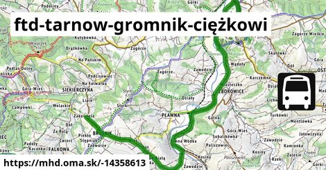 FTD: Tarnów - Gromnik - Ciężkowice - Bruśnik