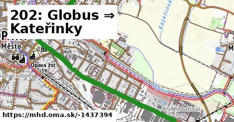 202: Globus ⇒ Kateřinky