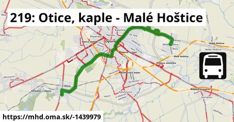 219: Otice, kaple - Malé Hoštice