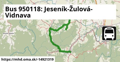 Bus 950118: Jeseník-Žulová-Vidnava