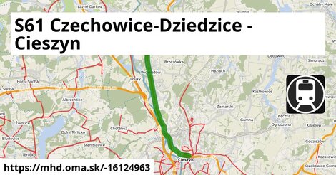 S61 Czechowice-Dziedzice - Cieszyn