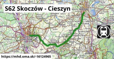 S62 Skoczów - Cieszyn