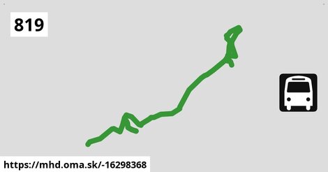 819 "A" v: Mogyorósbánya, községháza = >  Tát-Kertváros, alsó = >  Esztergom, Dobozi Mihály utca = >  Esztergom, vasútállomás