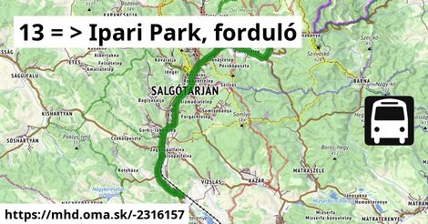 13 = >  Ipari Park, forduló