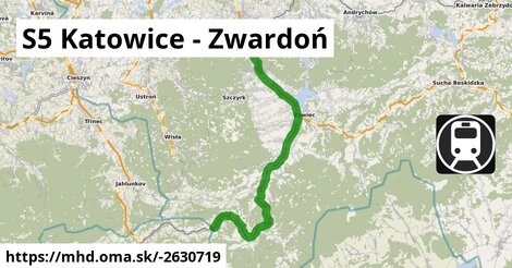 S5 Katowice - Zwardoń