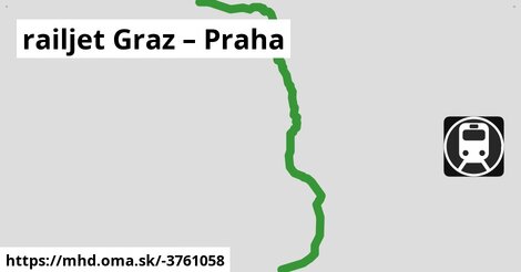 railjet Graz – Praha