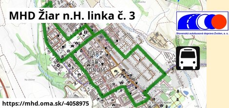 MHD Žiar n.H. linka č. 3