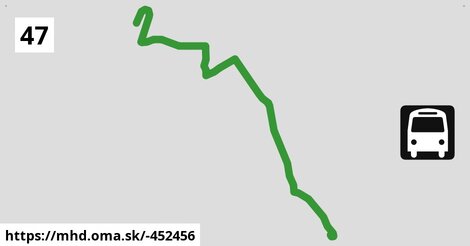 47: Úzká ⇒ Staré Černovice