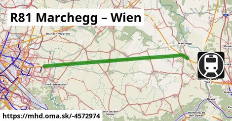 R81 Marchegg – Wien