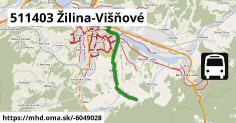 511403 Žilina-Višňové