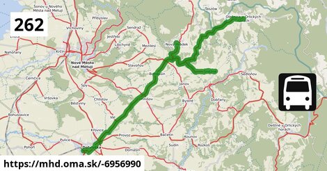 262: Dobruška - Olešnice v Orlických Horách, náměstí