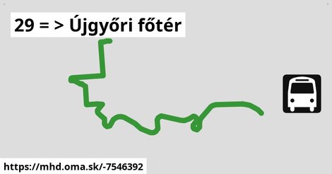 29 = >  Újgyőri főtér