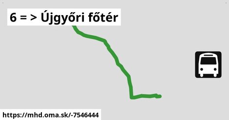 6 = >  Újgyőri főtér