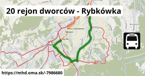 20 rejon dworców - Rybkówka