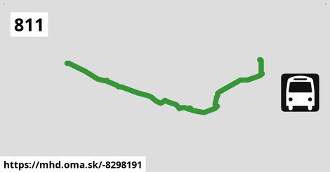 Bus 811: Mistelbach Hauptplatz = >  Hollabrunn Kirchenplatz
