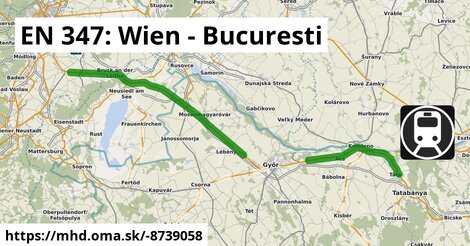 EN 347: Wien - Bucuresti