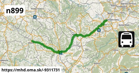 Flixbus N899: München, ZOB = >  Kraków, dworzec autobusowy MDA