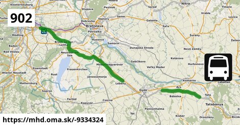 Flixbus 902: Budapest, Flughafen = >  Wien, Hbf. (International Busterminal)