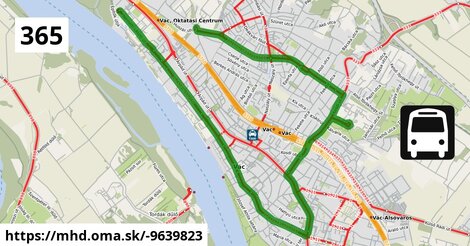 55: Híradó tér = >  Kórház = >  Szérűskert autóbusz-forduló