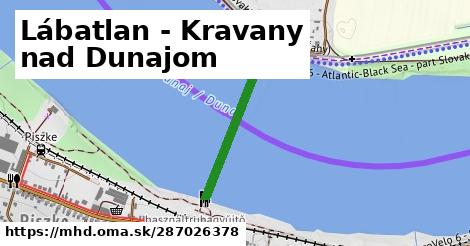 Lábatlan - Kravany nad Dunajom